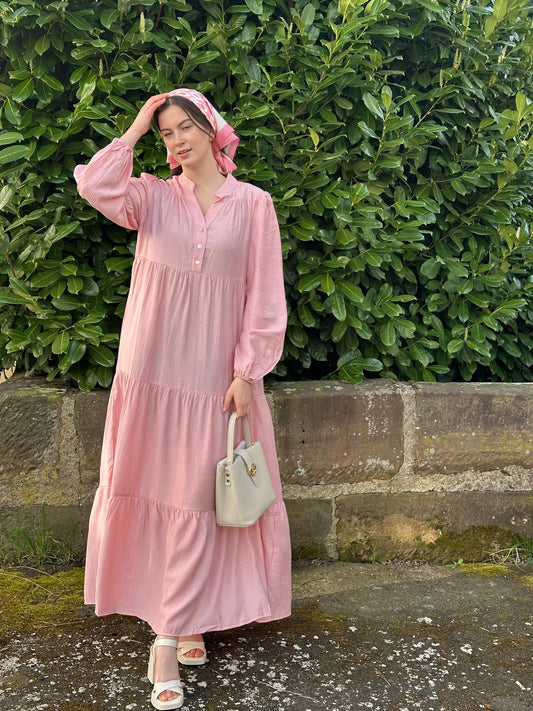 Elegantes &lustiges Maxi Kleid