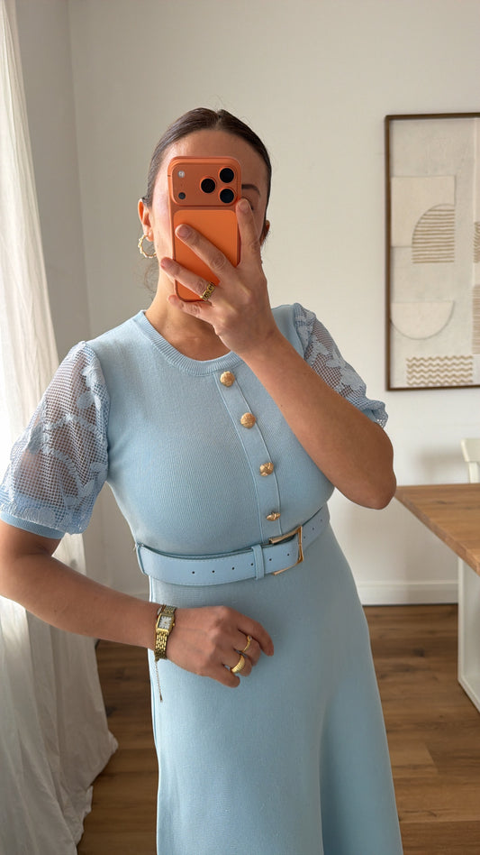 Maxi Strick Kleid HELENA