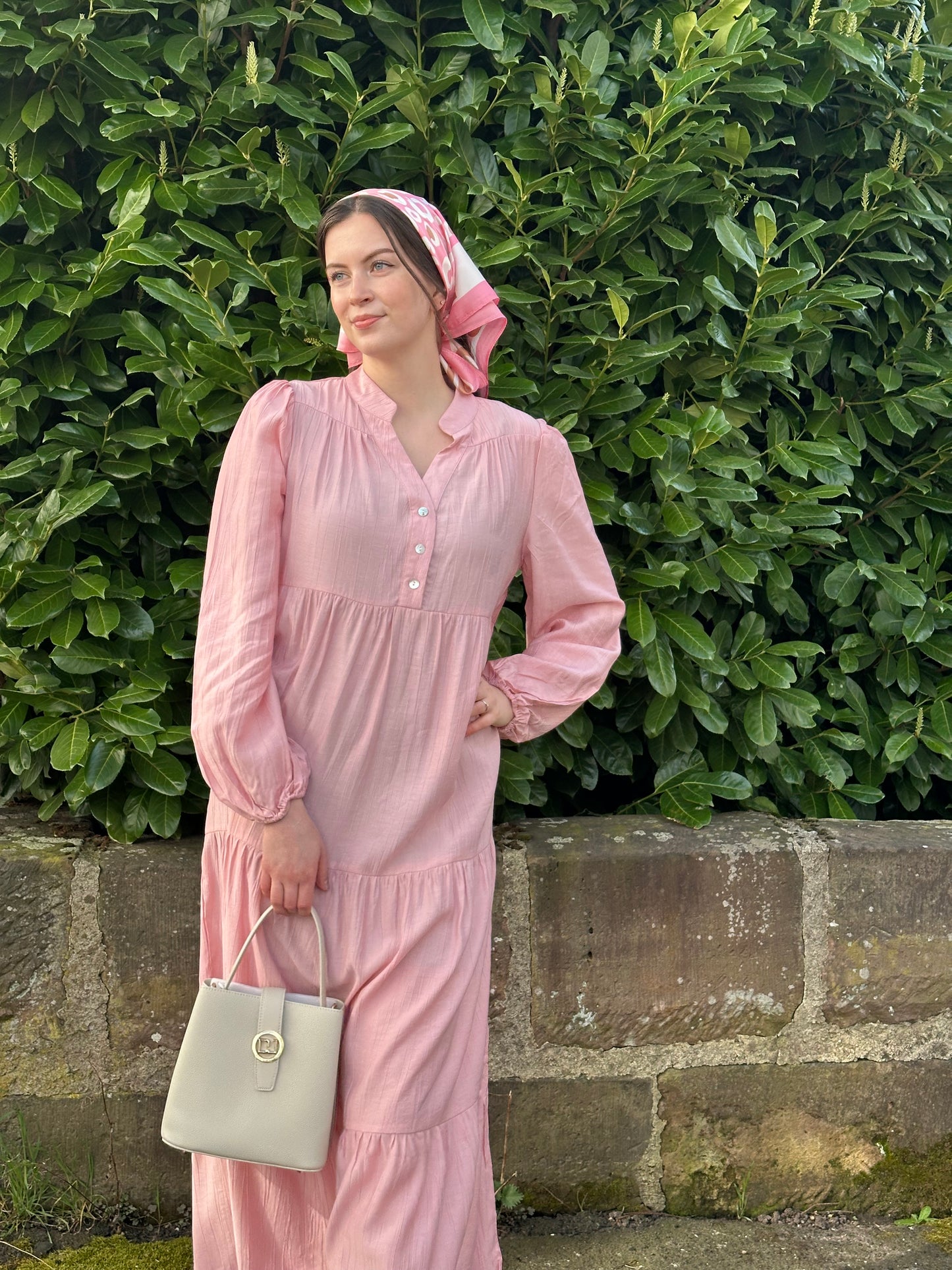 Elegantes &lustiges Maxi Kleid