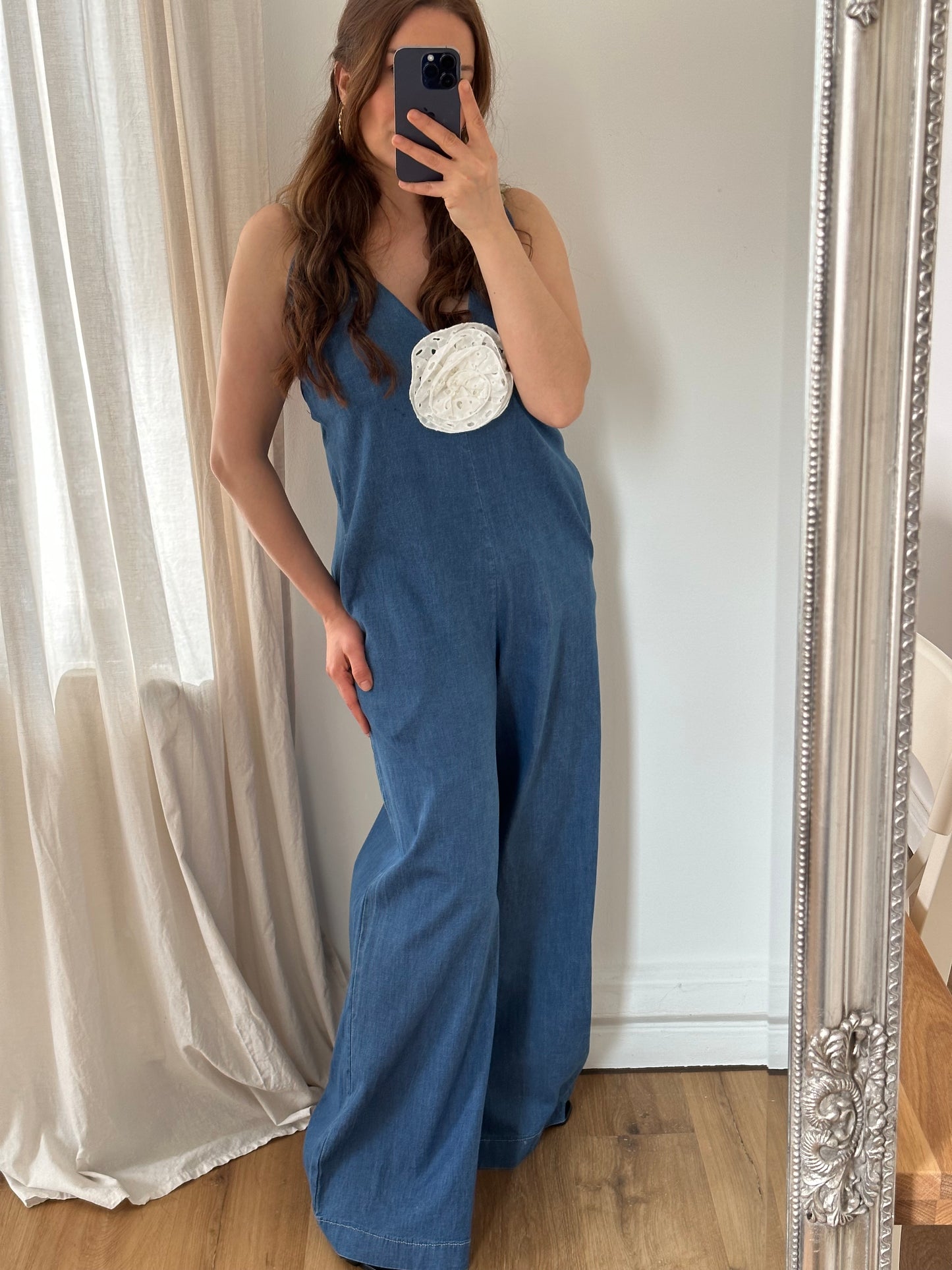 Weicher Jeans Stoff Overall