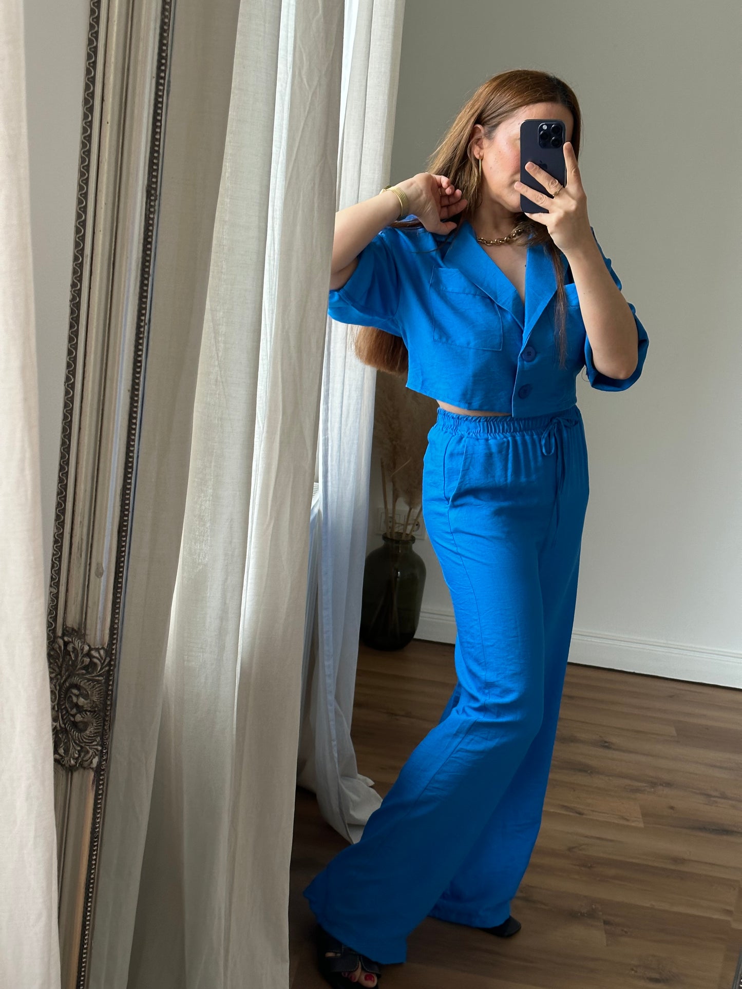2-teiliges set Bluse mit Hose