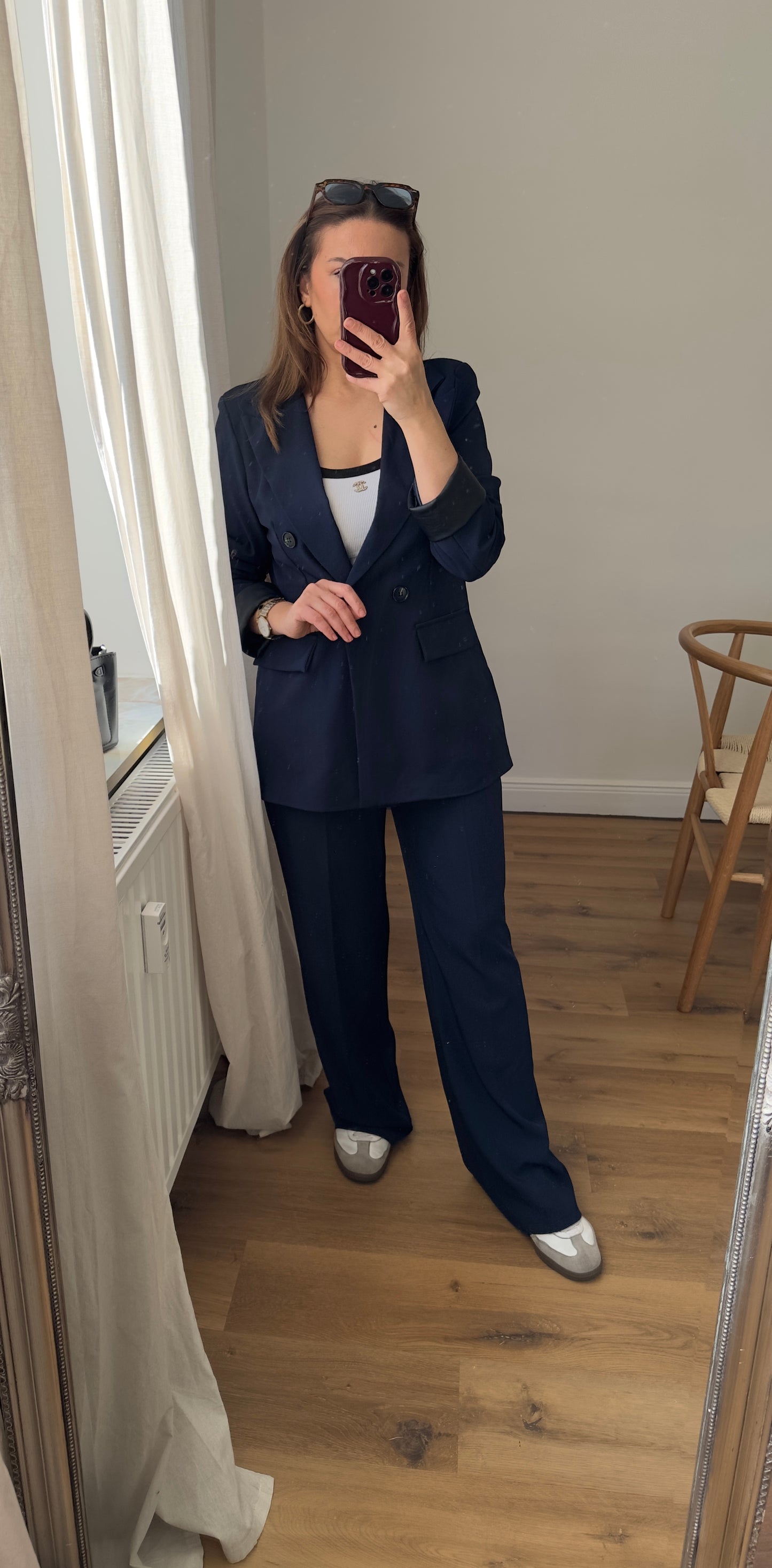 Elegantes Zweiteiler-Set -Hose& Blazer