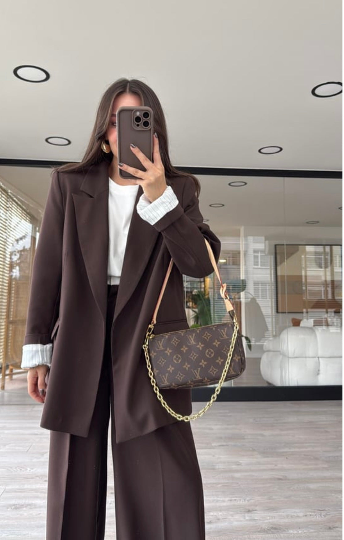 Blazer in Braun