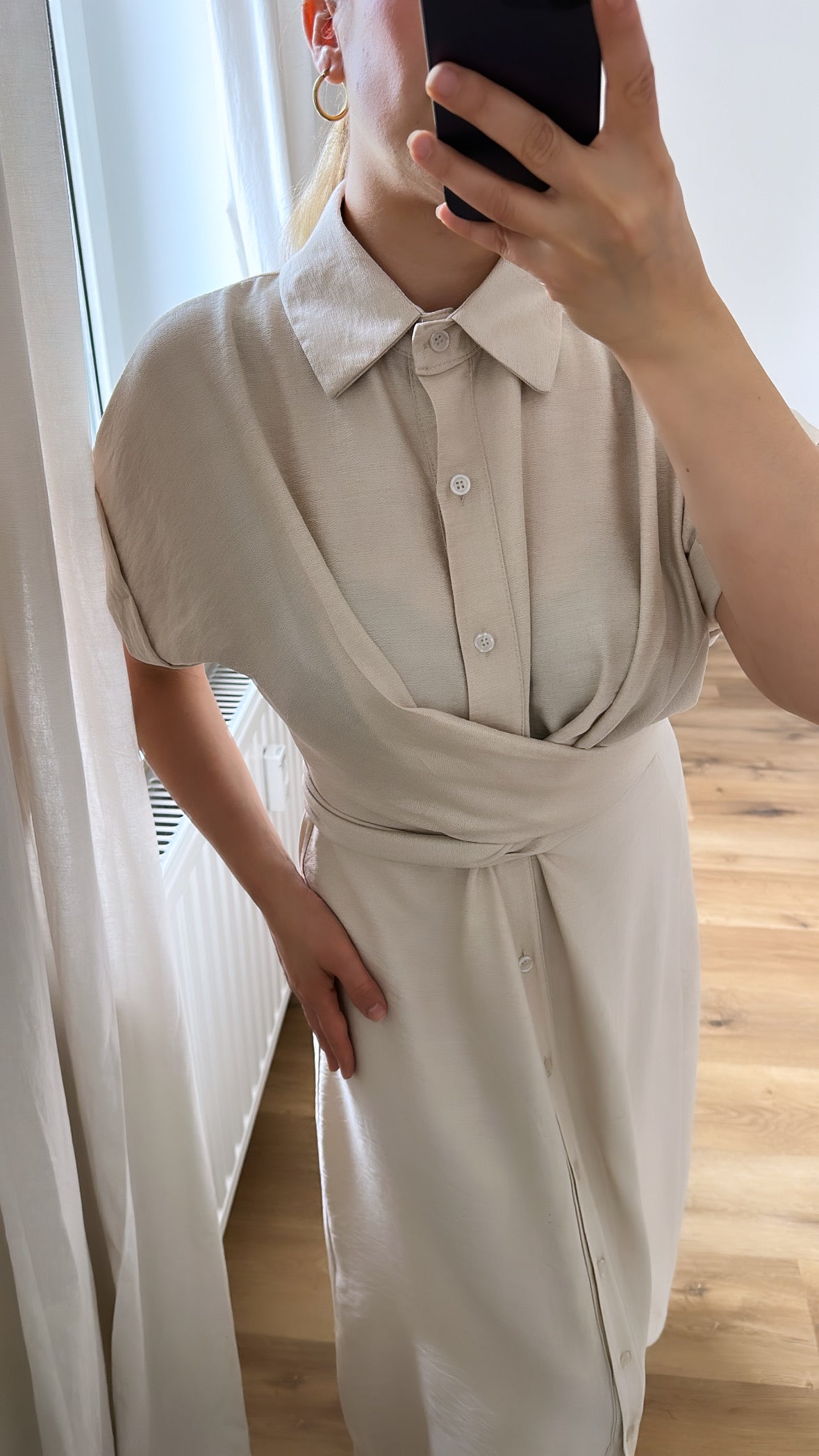 Midi kleid