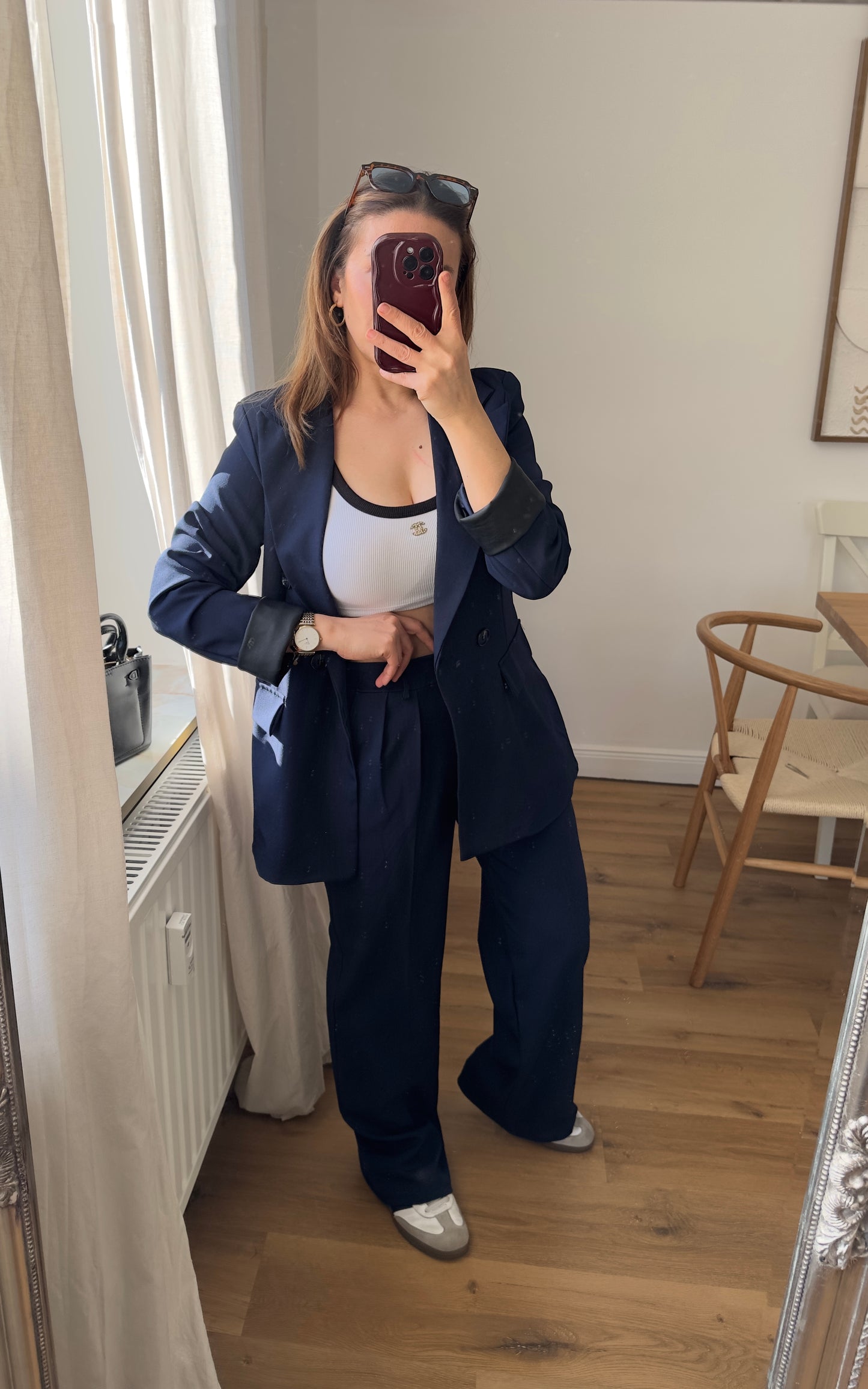 Elegantes Zweiteiler-Set -Hose& Blazer