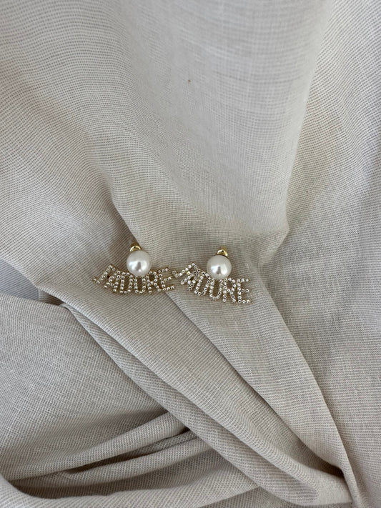 J’adore Perlen ohrstecker