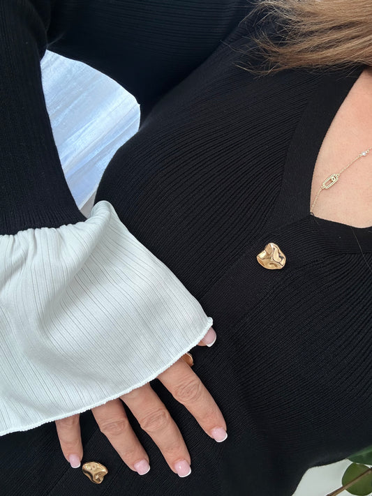 Maxi Strick Kleid ELORA