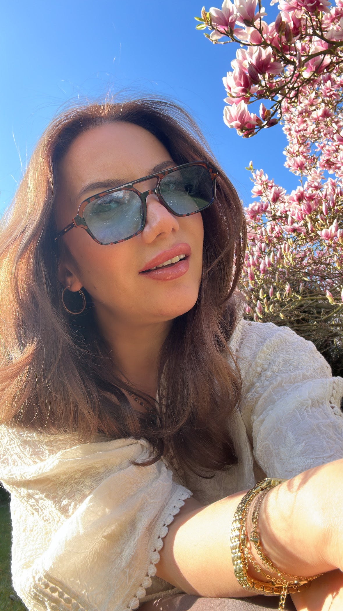 Sonnenbrille MIA mit blauen Gläsern – Modernes Design & 100% UV-Schutz