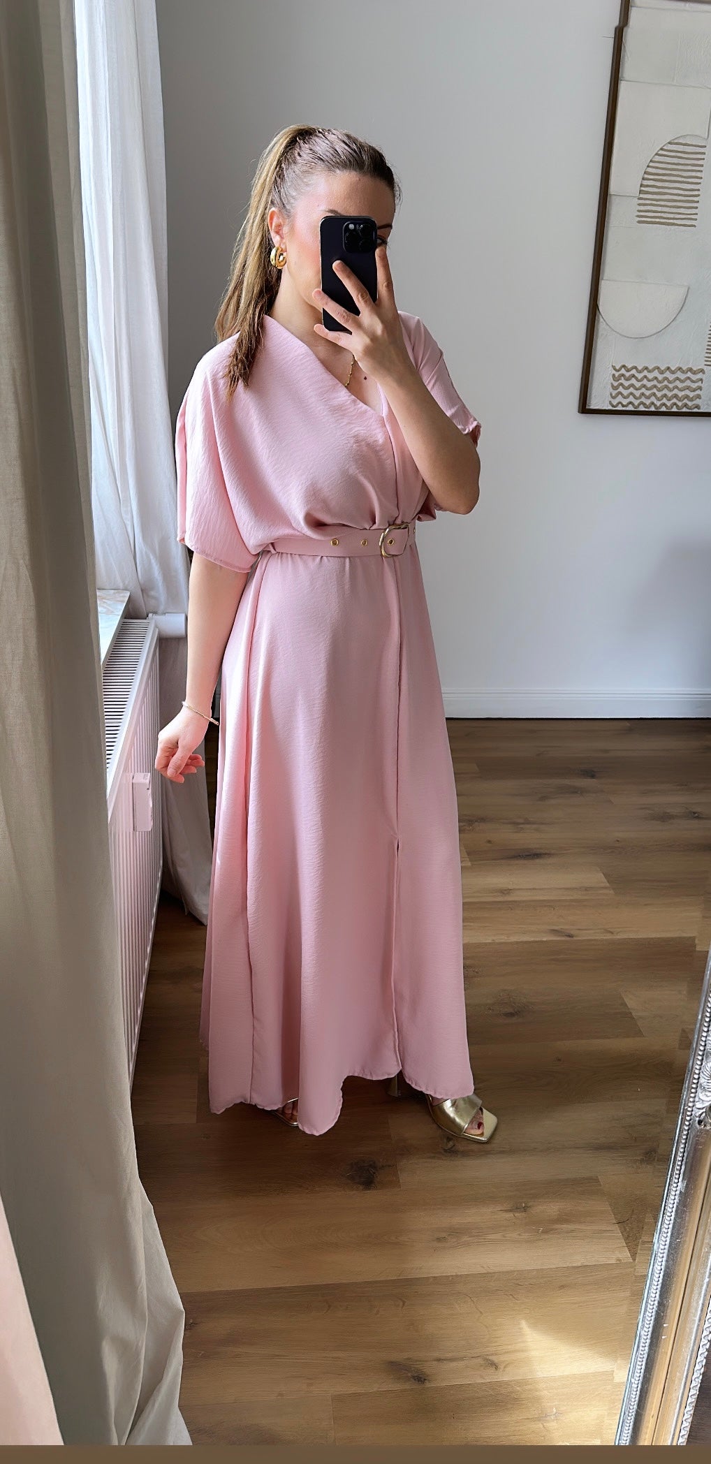 Leila Maxi Kleid aus viscose