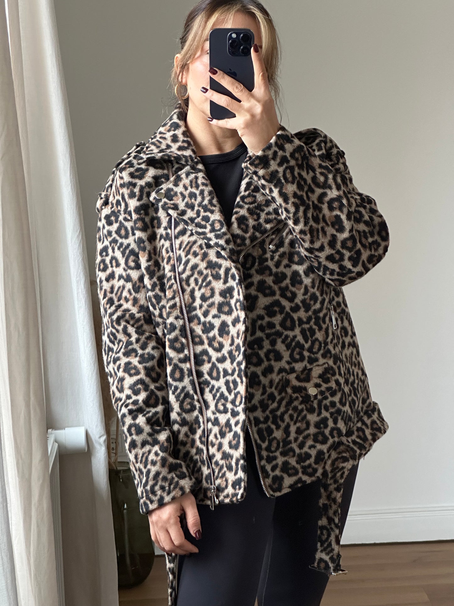 Bomber Jacke Cozy Leo