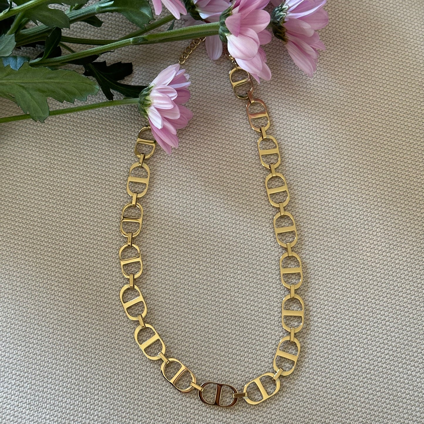 DD Edelstahl Halskette