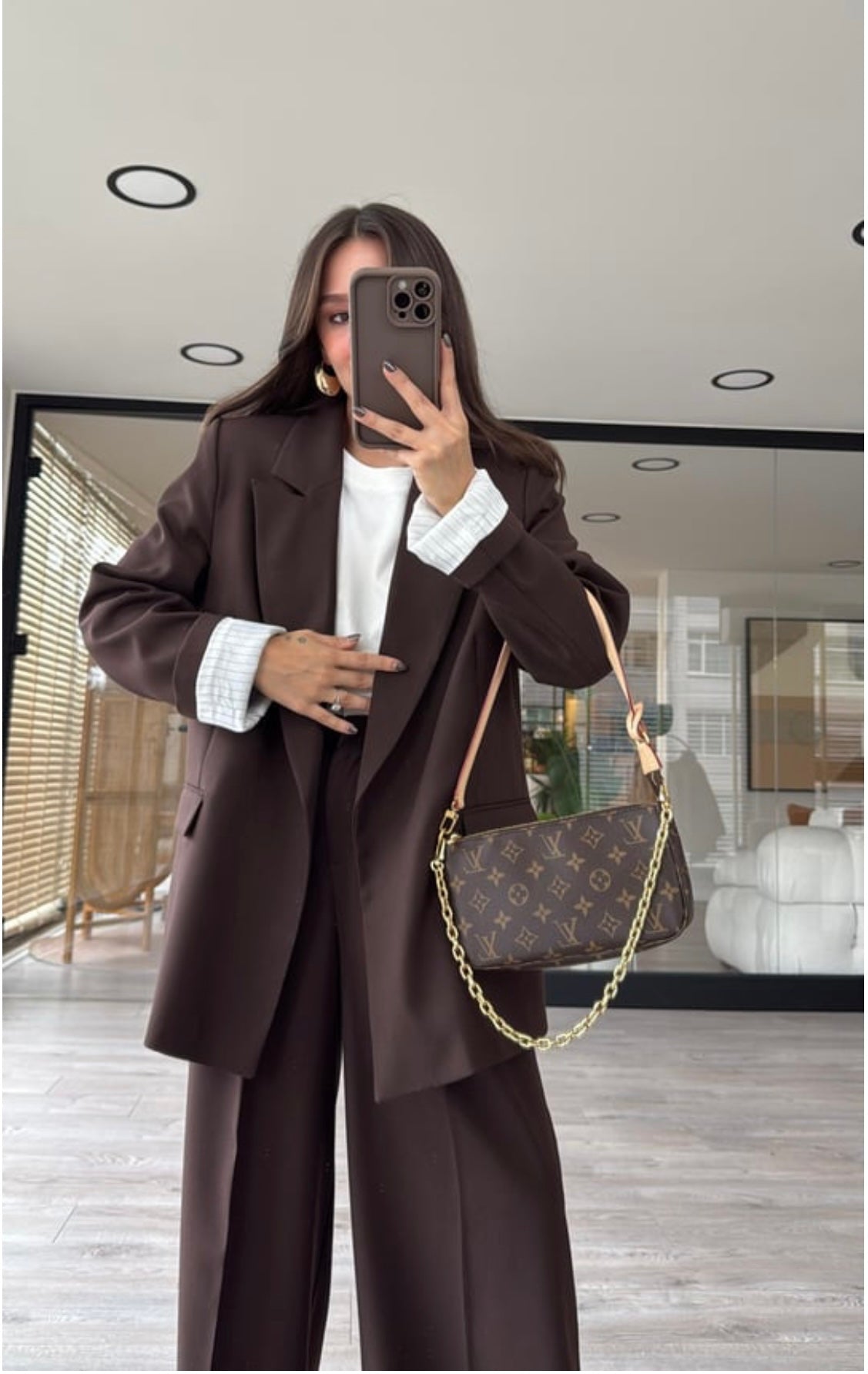 Blazer in Braun