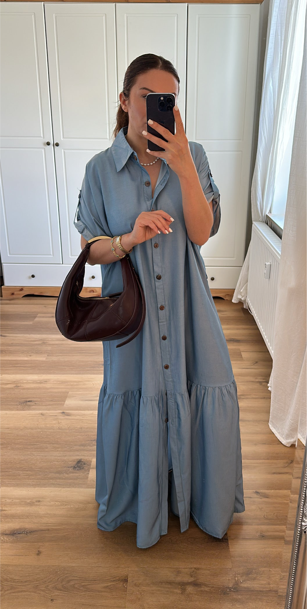 Jana – Jeanskleid mit Gürtel