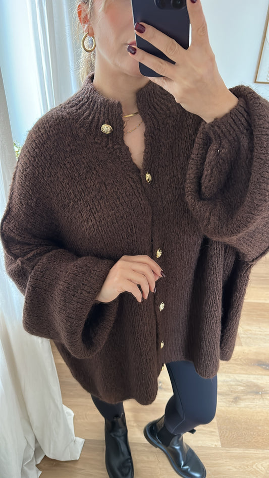 Oversize Meliss Strick Jacke