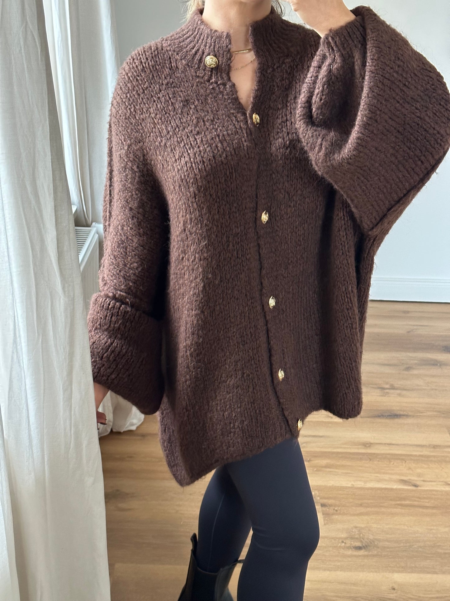 Oversize Meliss Strick Jacke
