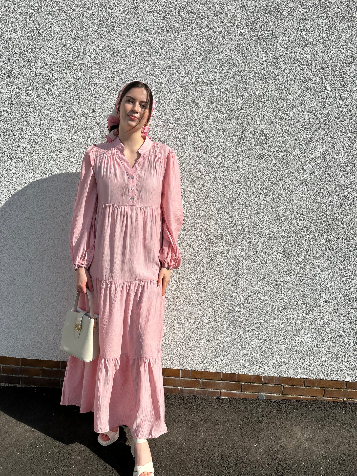 Elegantes &lustiges Maxi Kleid