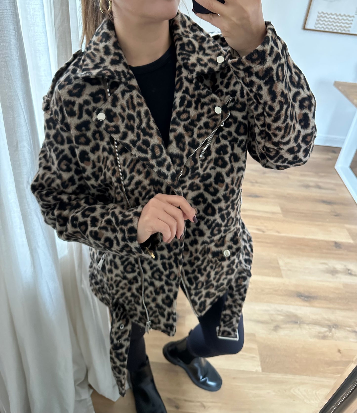 Bomber Jacke Cozy Leo