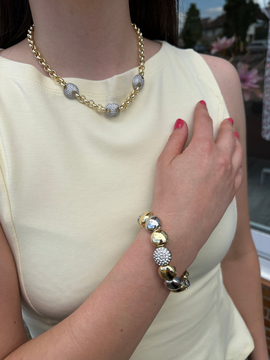 Edelstahl Hals Kette ALORA