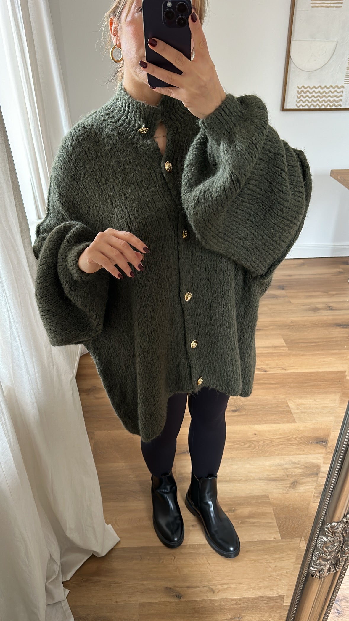 Oversize Meliss Strick Jacke