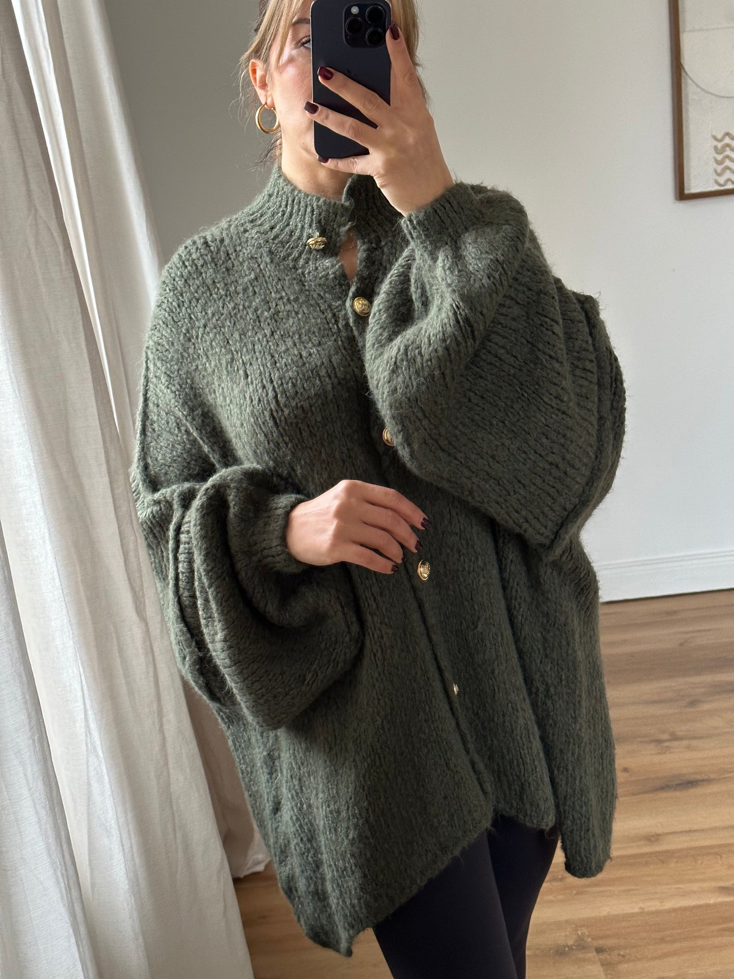 Oversize Meliss Strick Jacke
