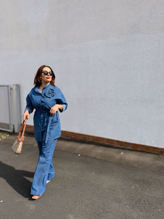 Zweiteiler aus Baumwolle