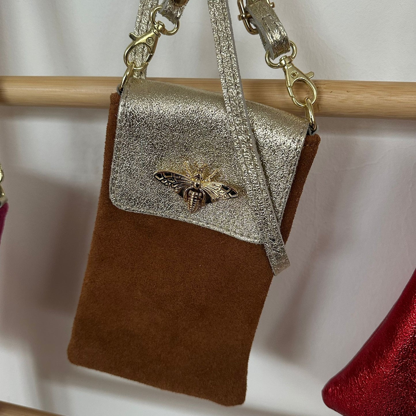 Elegante Echtleder Handytaschen
