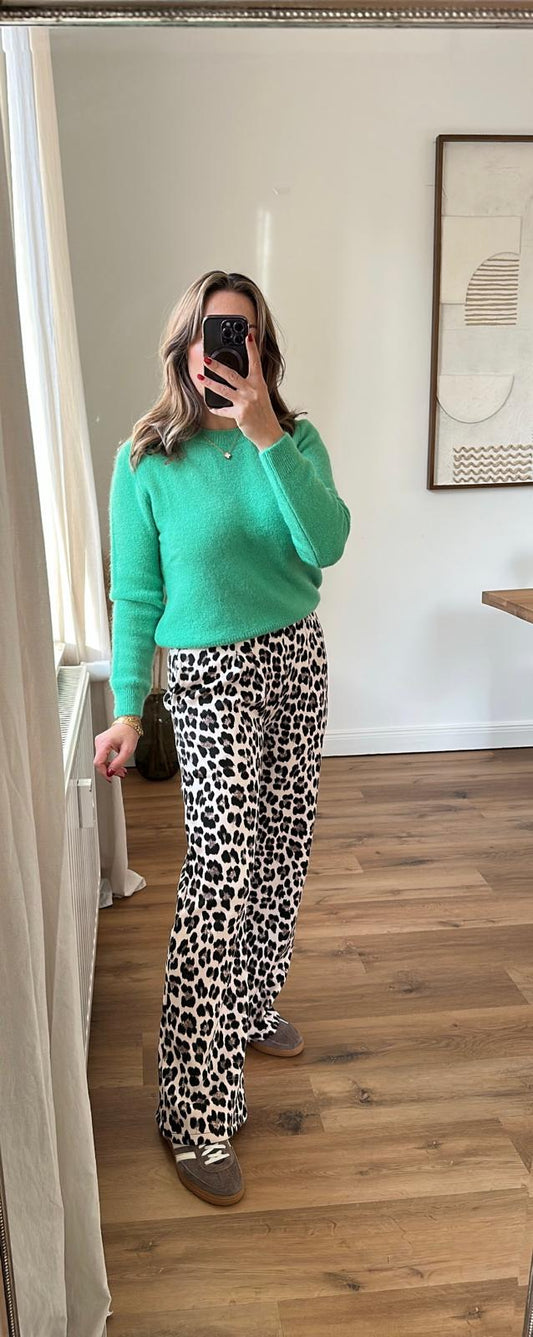 Leopard Hose mit Gummizug