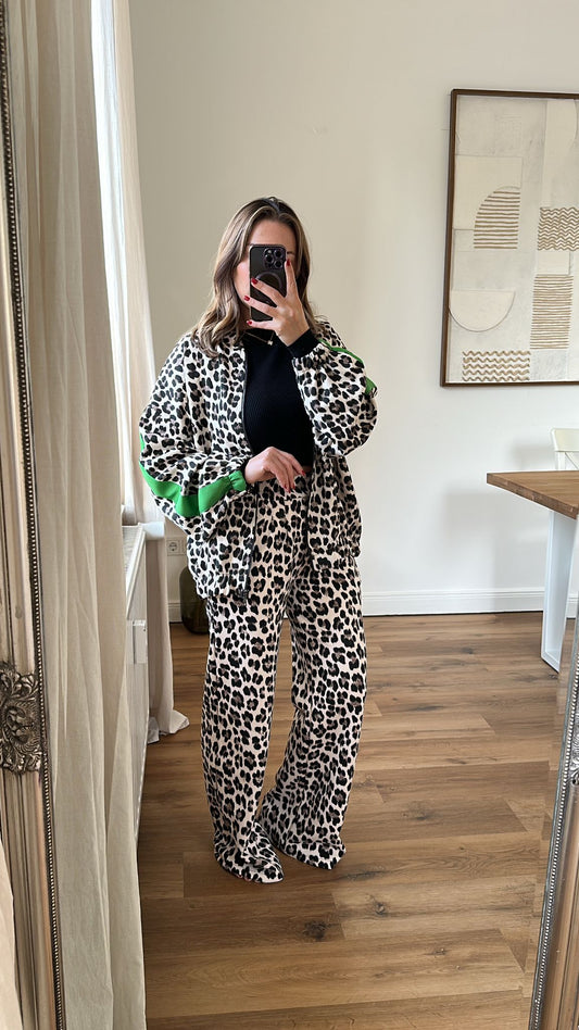 Leopard Bomberjacke - lässig und bequem