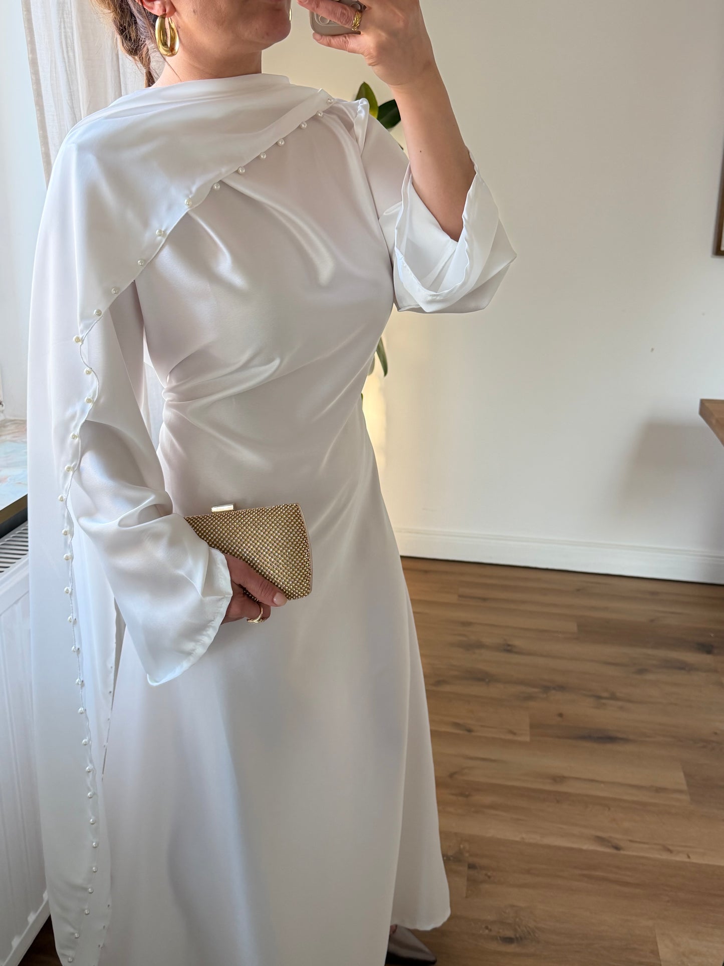 Satin Kleid HELENA
