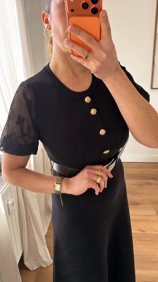 Maxi Strick Kleid HELENA