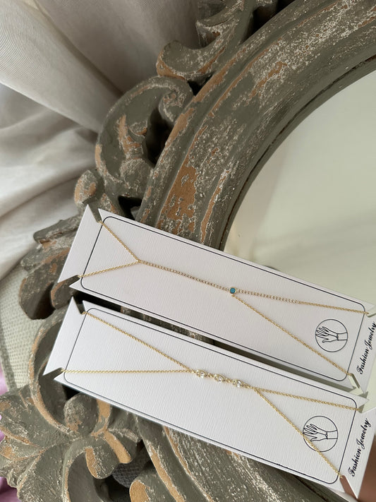GOLDENE HANDKETTE 18k vergoldet