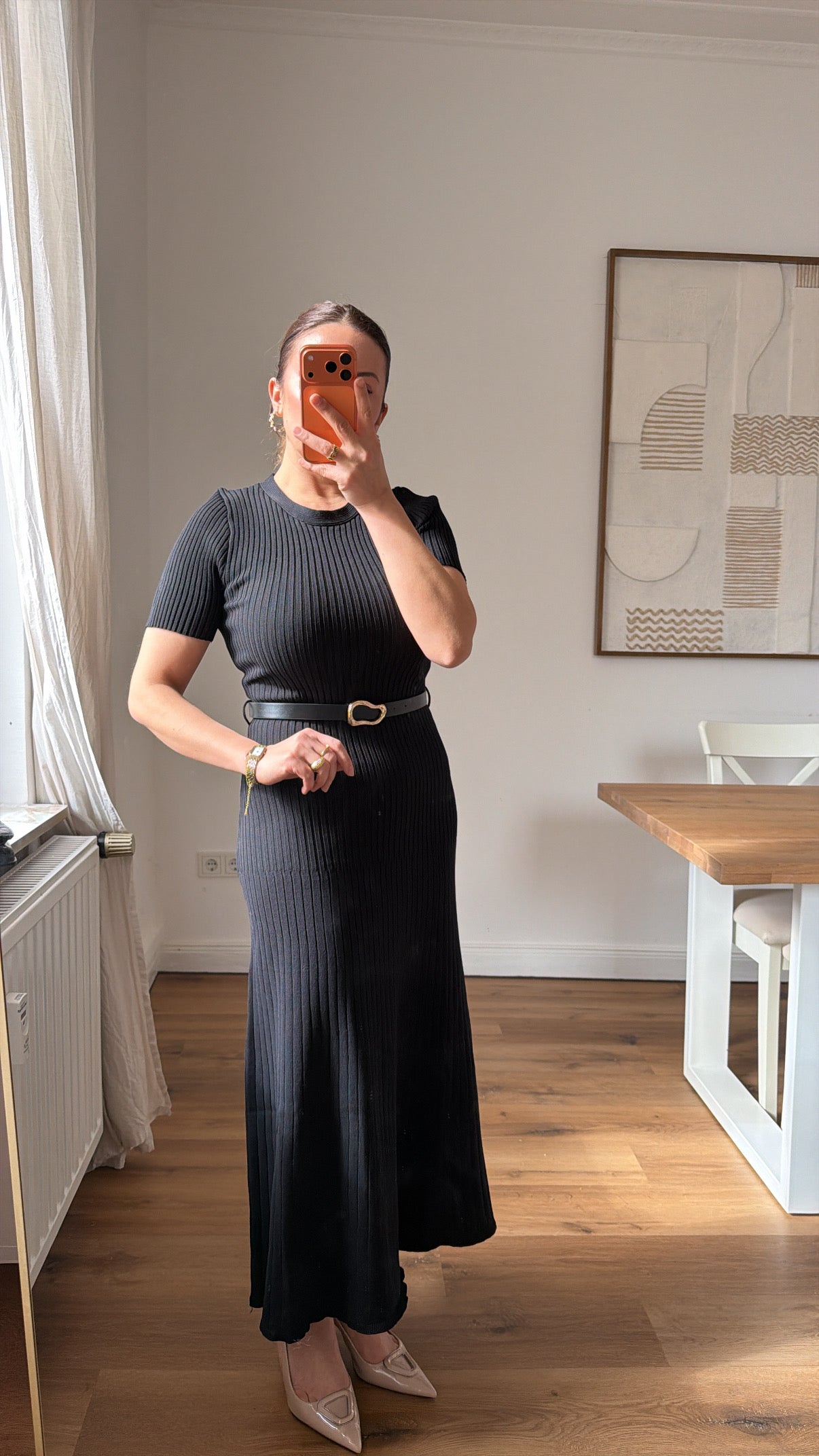 Maxi Strick Kleid ELA