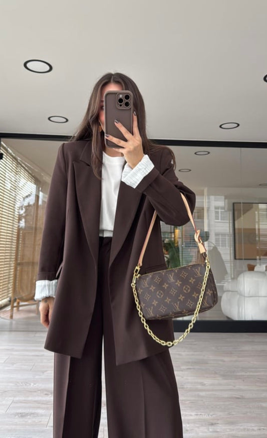 Blazer in Braun