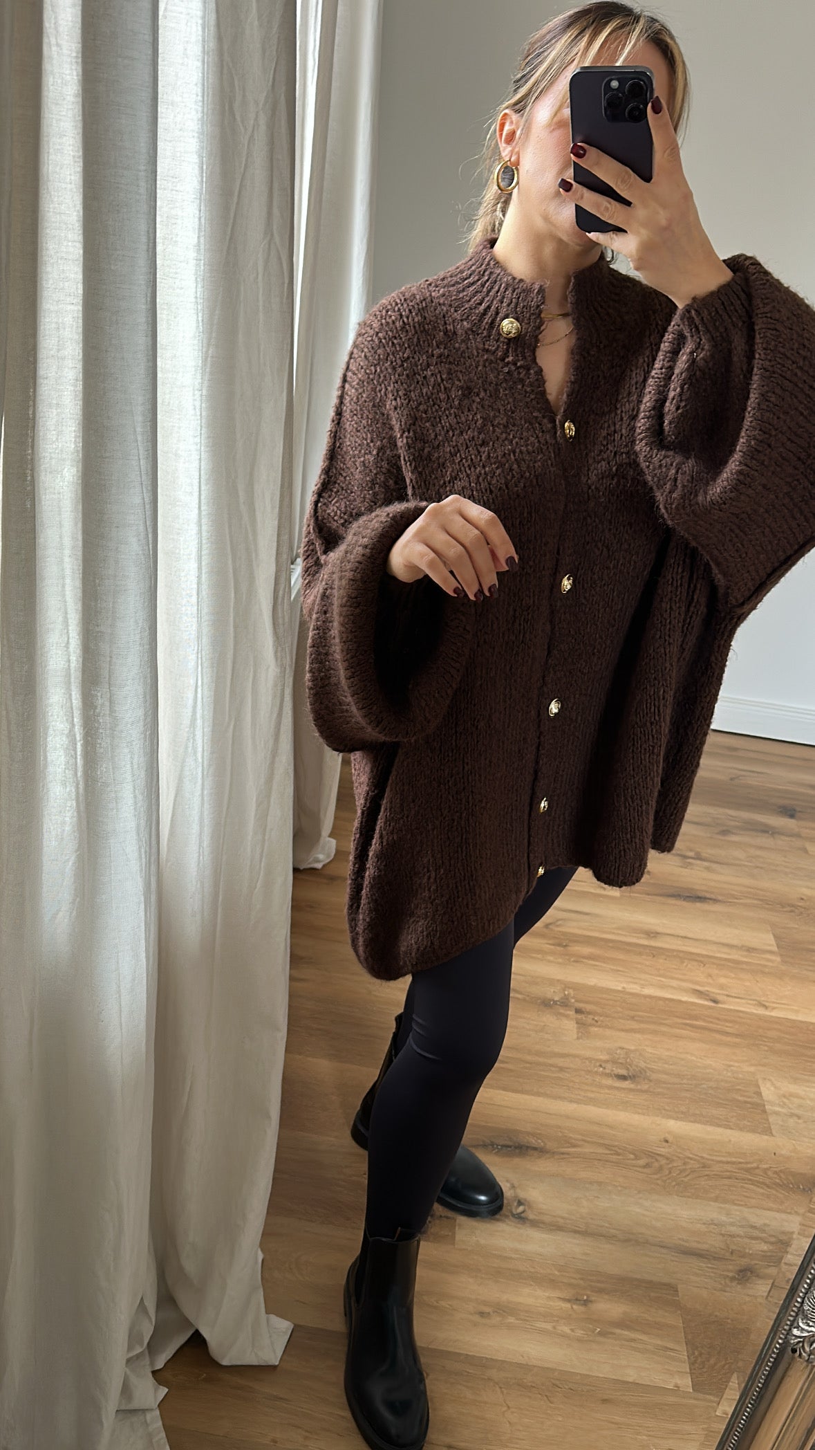 Oversize Meliss Strick Jacke