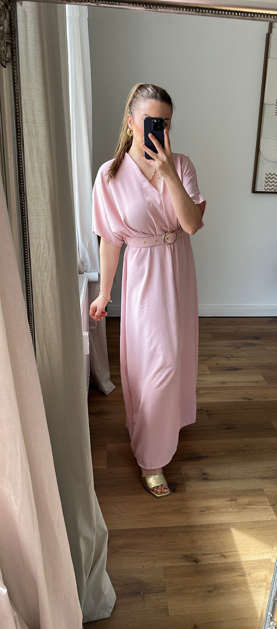 Leila Maxi Kleid aus viscose
