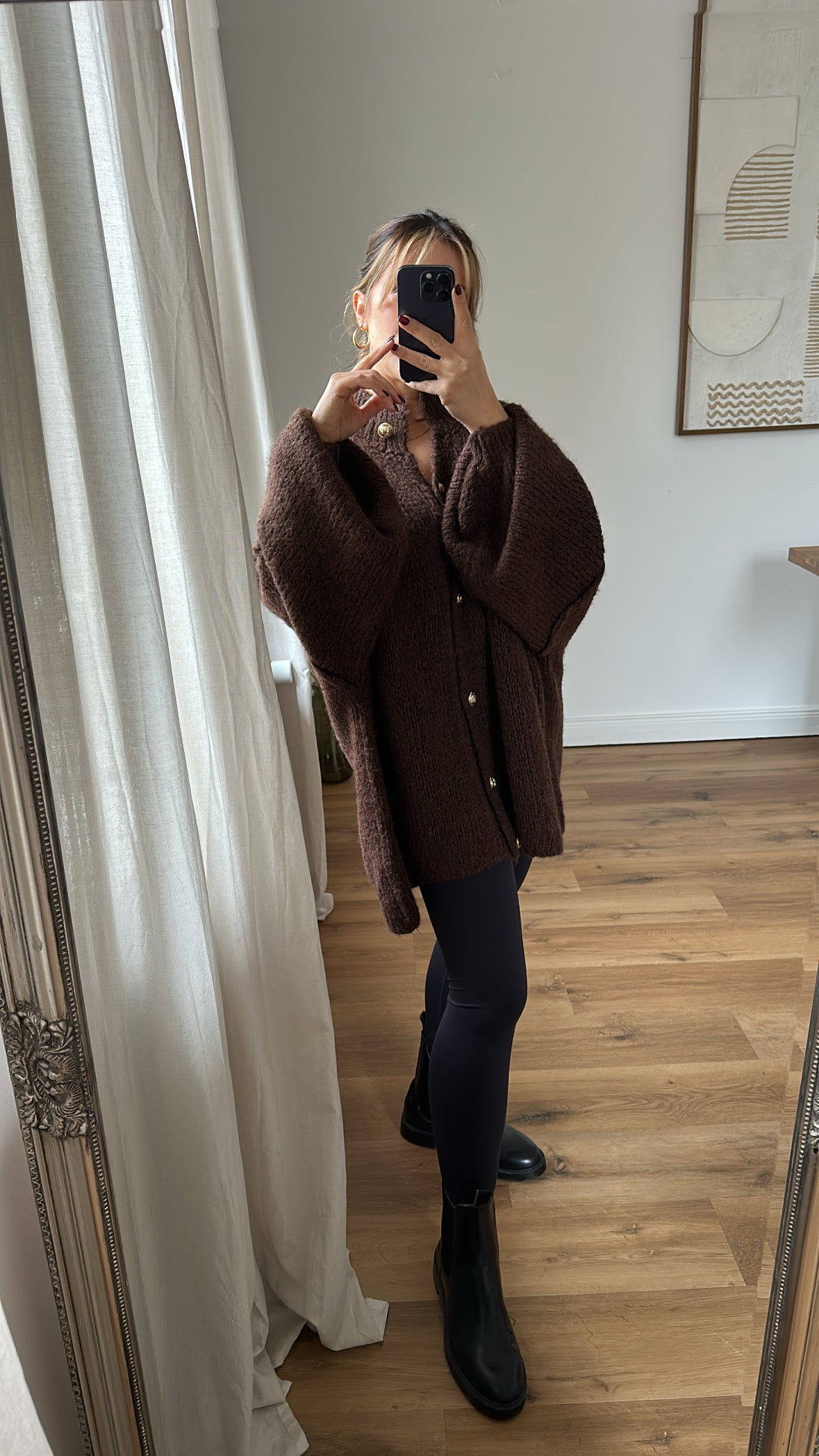 Oversize Meliss Strick Jacke