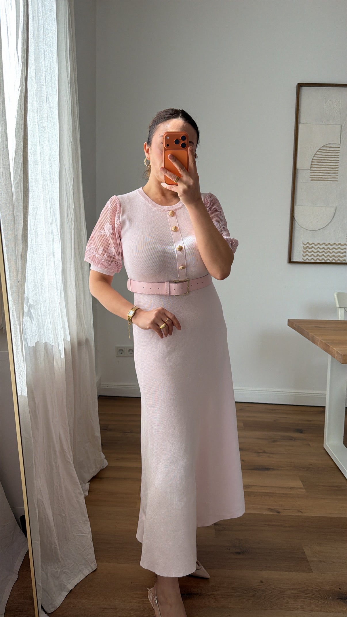 Maxi Strick Kleid HELENA