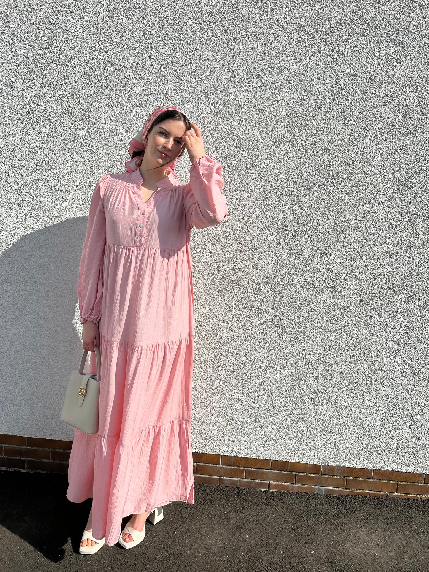 Elegantes &lustiges Maxi Kleid
