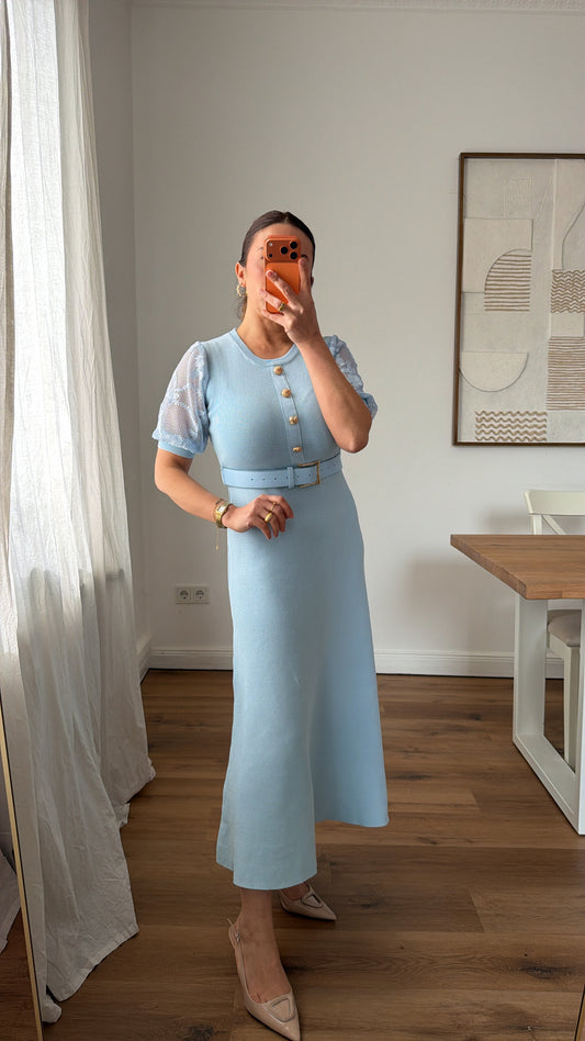 Maxi Strick Kleid HELENA