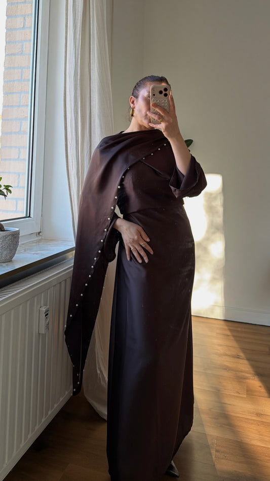 Satin Kleid HELENA