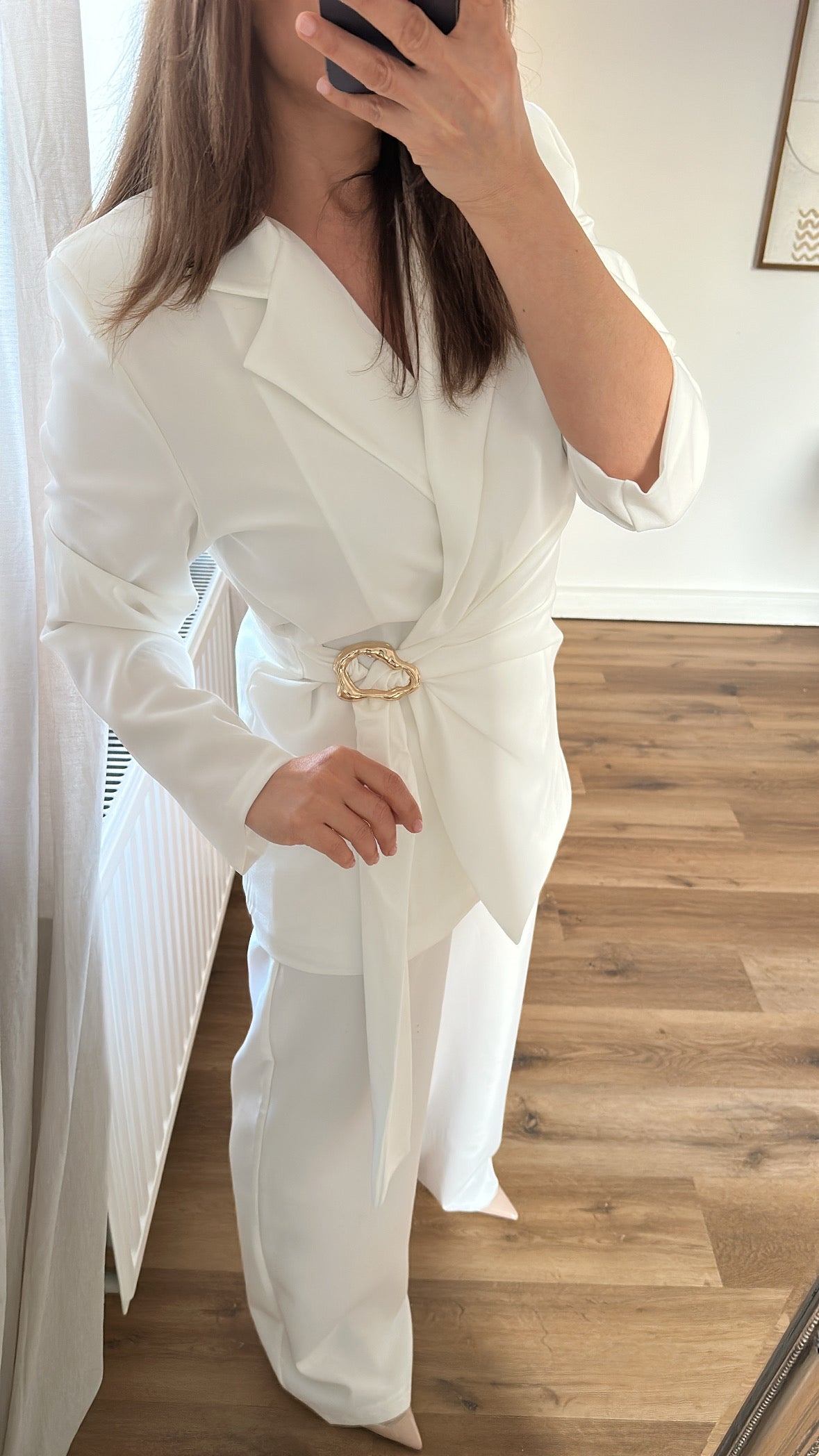 Eleganter Hose Anzug