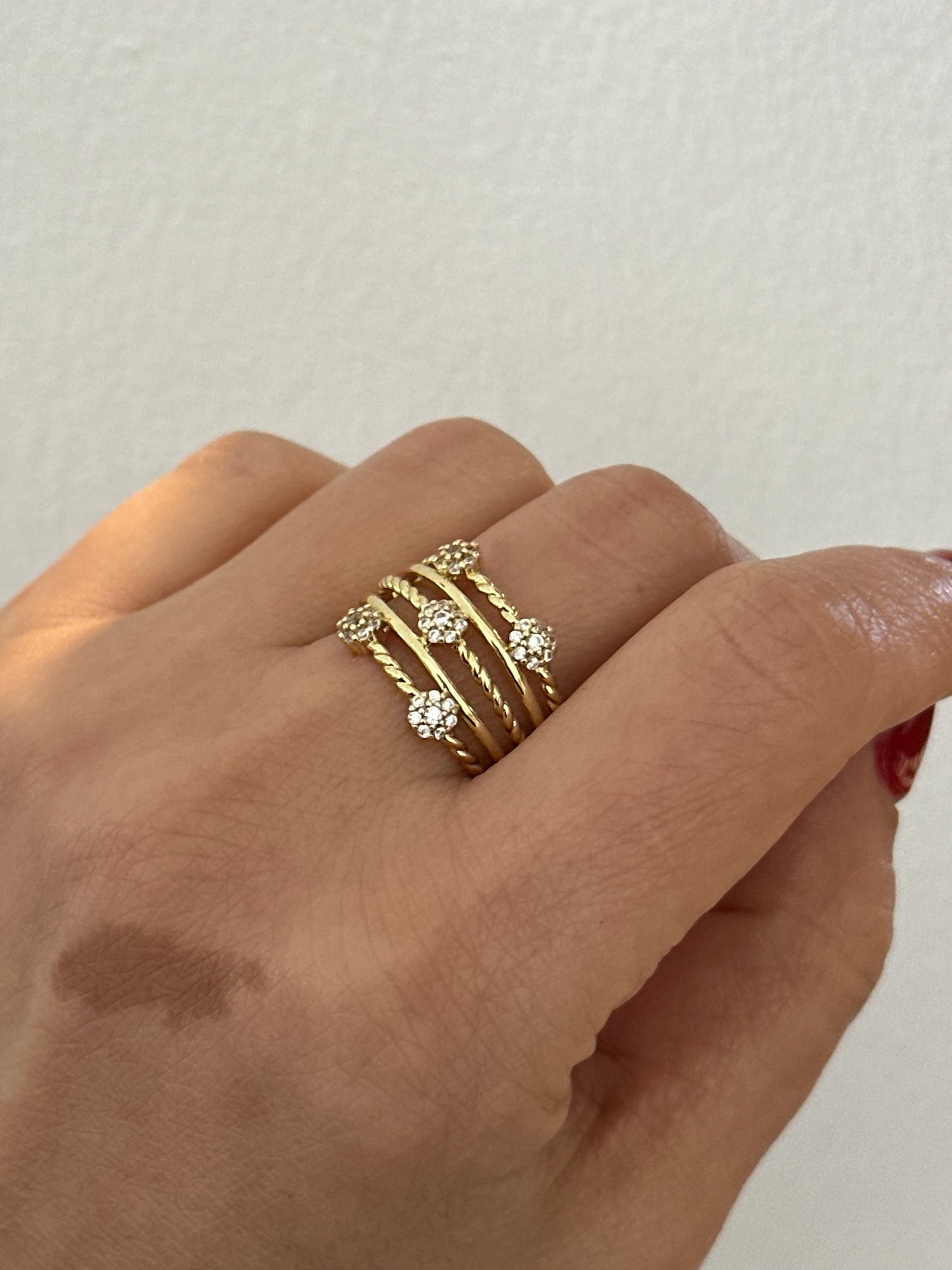 Edelstahl Ring Lisa