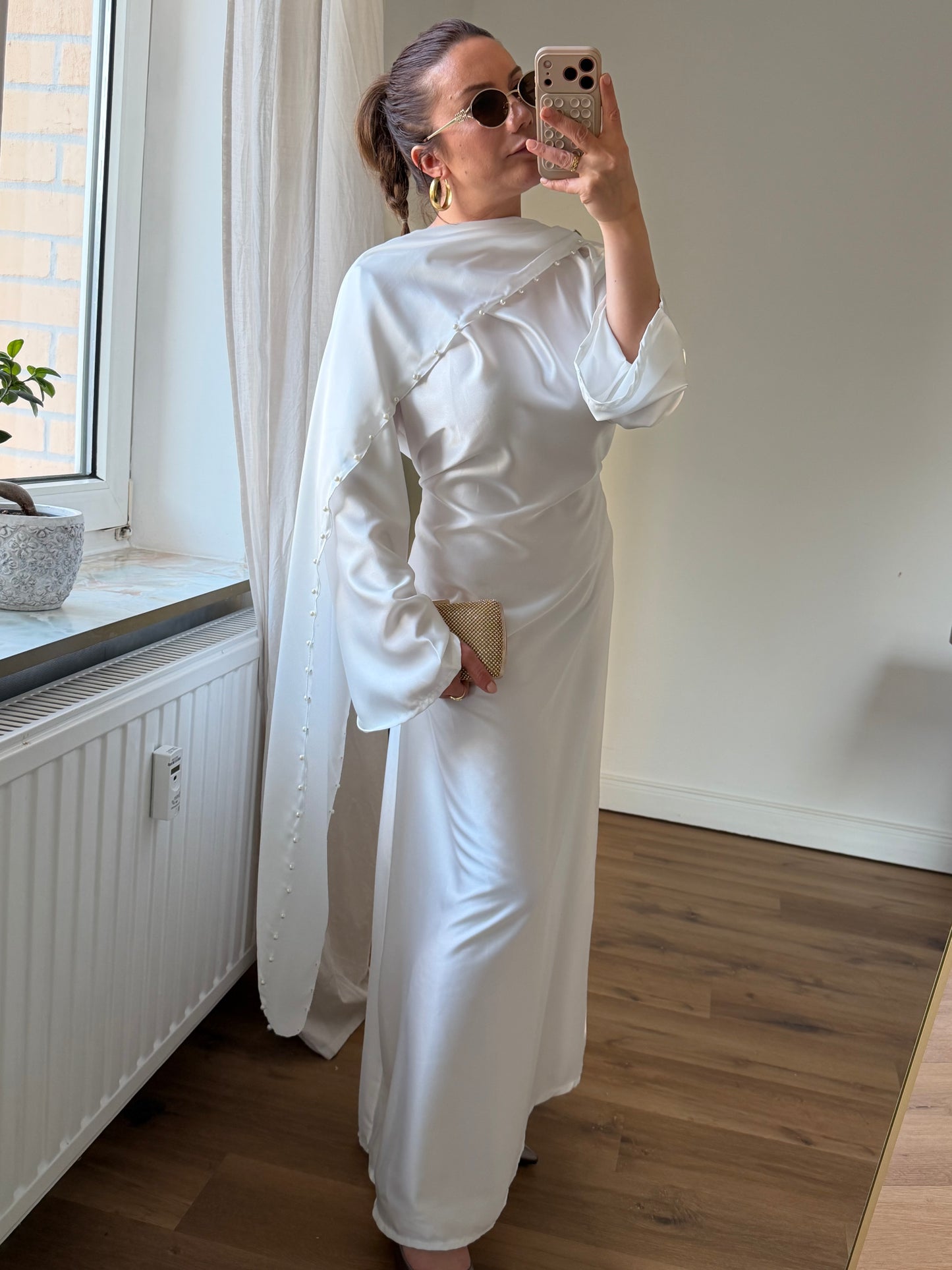 Satin Kleid HELENA