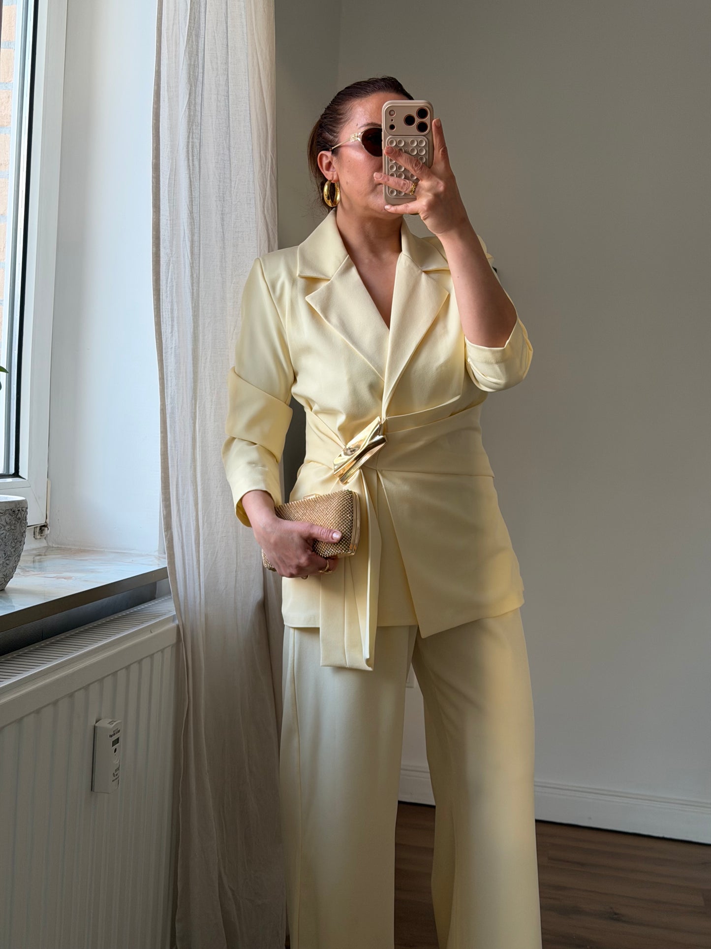 Eleganter Hose Anzug