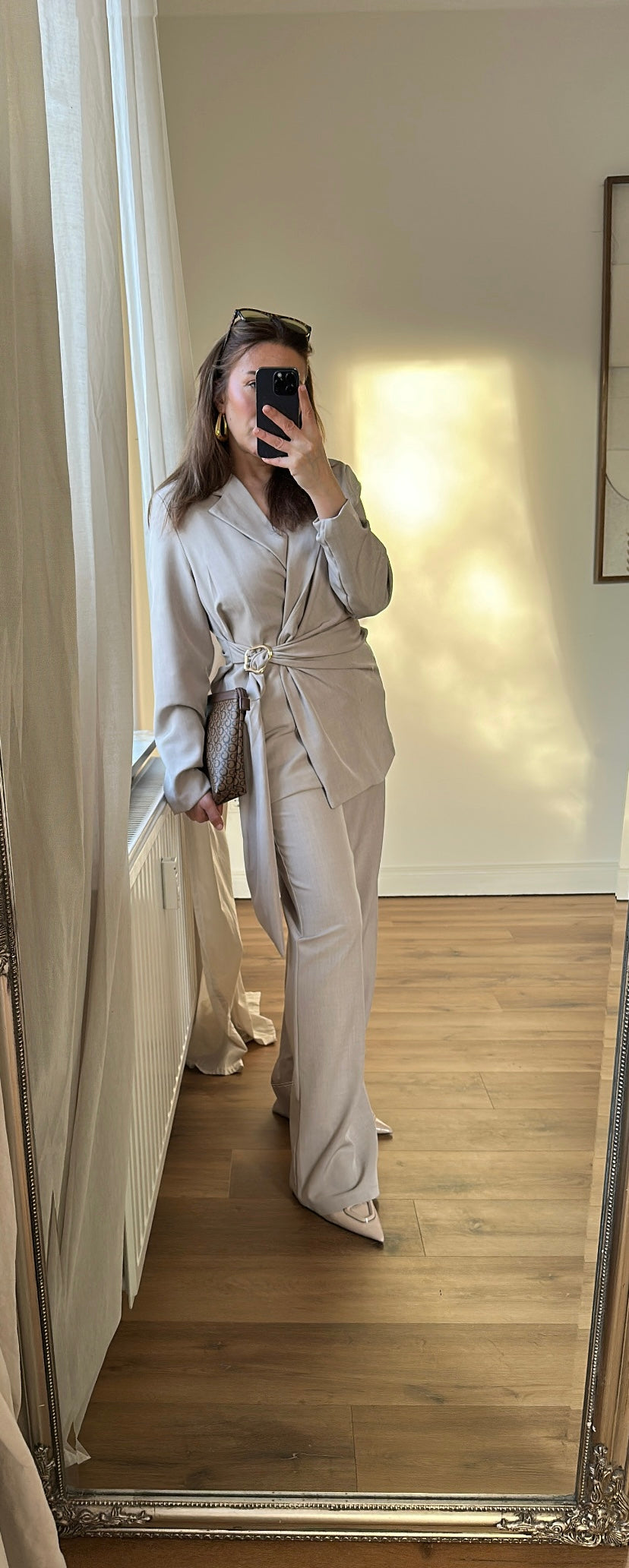 Eleganter Hose Anzug