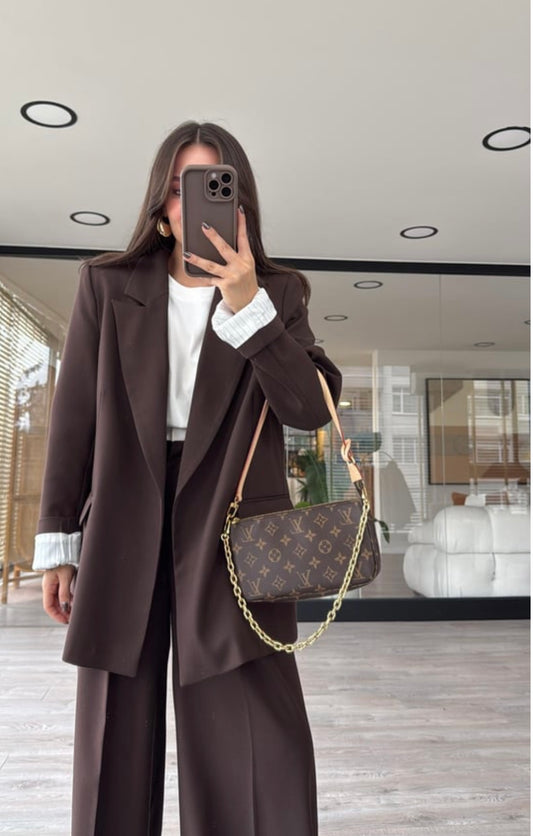 Blazer in Braun