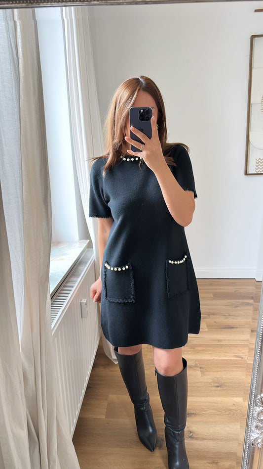 Midi Strick Kleid