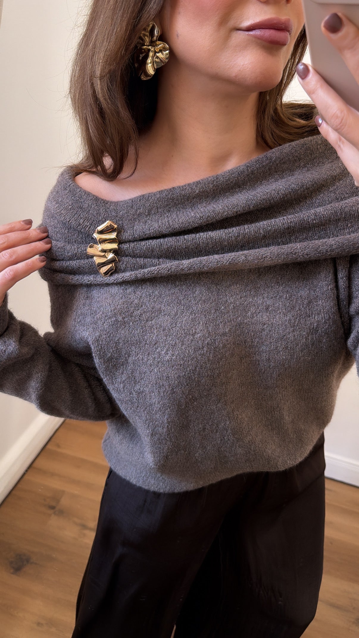 Eleganter Winterpullover SOFIA