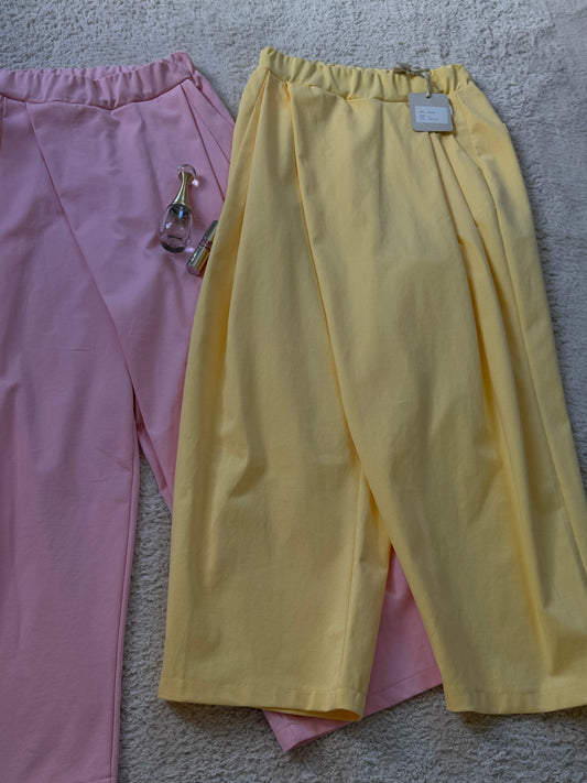 Baumwolle oversize Hose