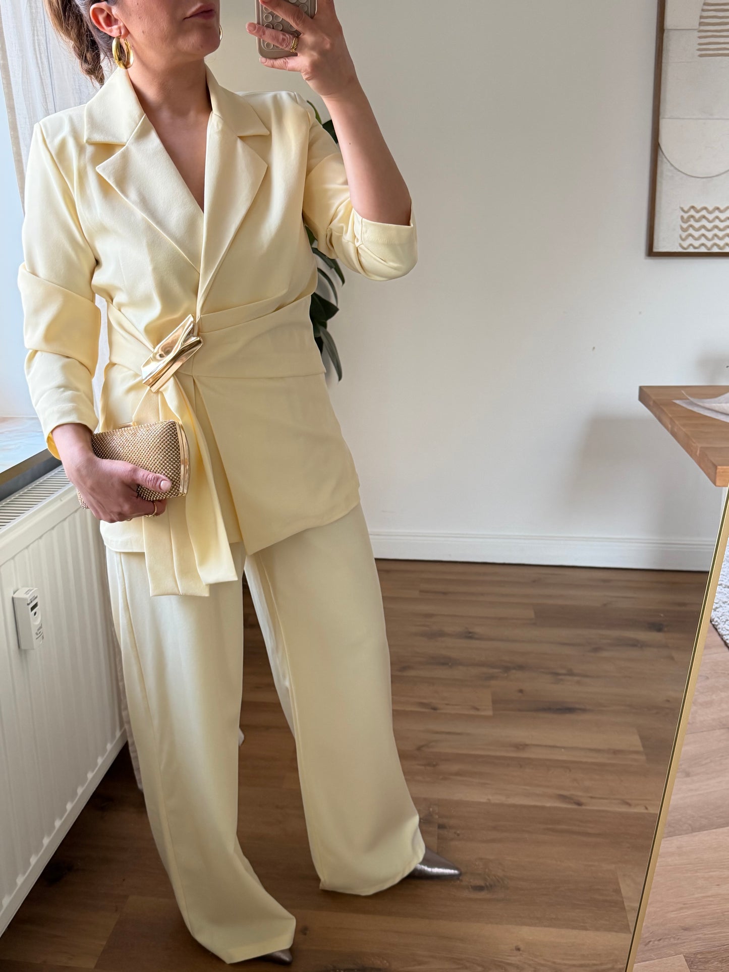 Eleganter Hose Anzug